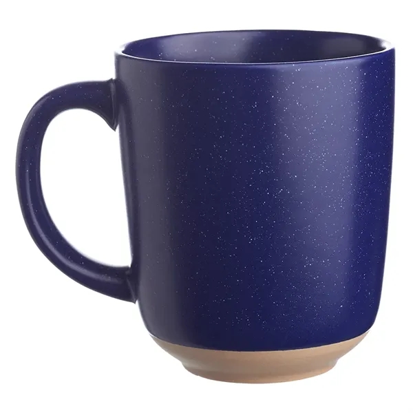 17 oz. speckled, bistro-style ceramic mug with easy comfort grip.... from ASI 39552 BEL Promo