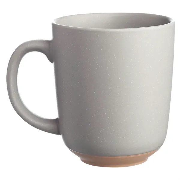 17 oz. speckled, bistro-style ceramic mug with easy comfort grip.... from ASI 39552 BEL Promo
