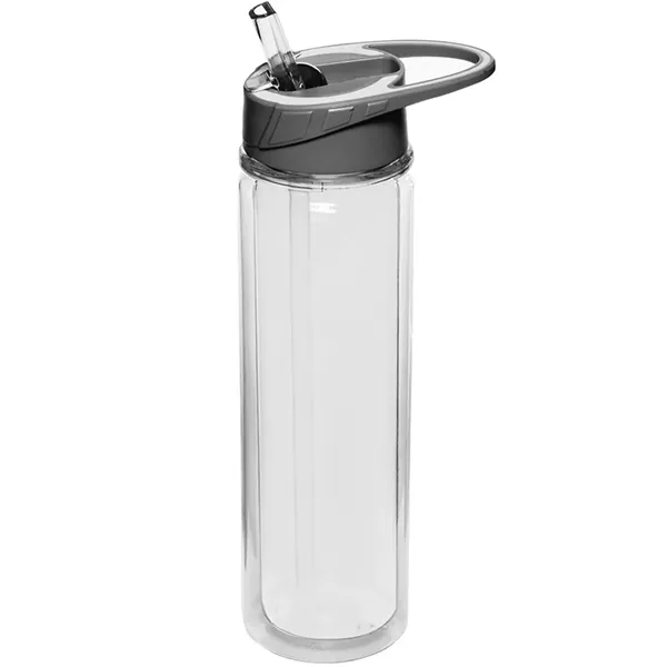 19 oz. double wall plastic sport bottle with screw-on cap and... from ASI 39552 BEL Promo