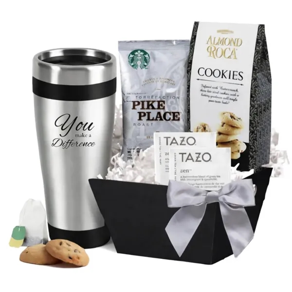 Employee Appreciation Gift Basket with Coffee & Tea... from ASI 89971 Stuff A Mug