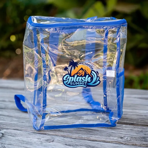 Clear Zipped Backpack... from ASI 30208 A P Specialties / AP Specialties