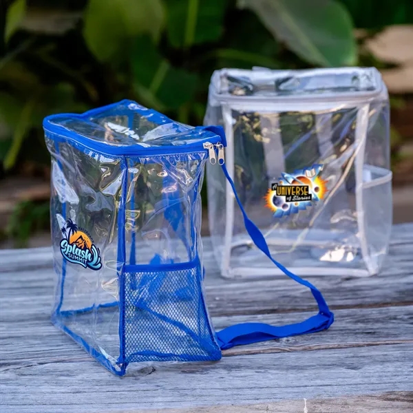 Clear Zipped Backpack... from ASI 30208 A P Specialties / AP Specialties