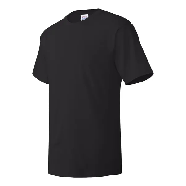 100% ComfortSoft® cotton T-shirt with tag-free neck label, shoulder-to-shoulder taping, and... from ASI 84358 S&S Activewear