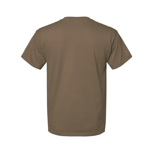 100% ComfortSoft® cotton T-shirt with tag-free neck label, shoulder-to-shoulder taping, and... from ASI 84358 S&S Activewear