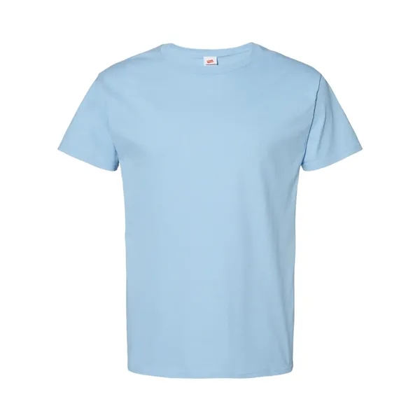 100% ComfortSoft® cotton T-shirt with tag-free neck label, shoulder-to-shoulder taping, and... from ASI 84358 S&S Activewear