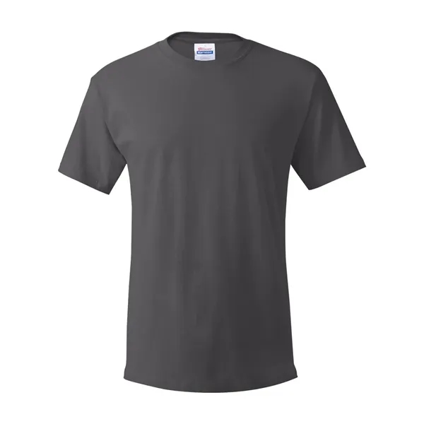 100% ComfortSoft® cotton T-shirt with tag-free neck label, shoulder-to-shoulder taping, and... from ASI 84358 S&S Activewear
