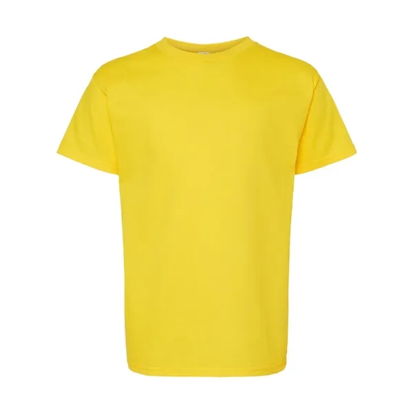 Youth short sleeve T-shirt made of 100% ComfortSoft® cotton with a... from ASI 84358 S&S Activewear