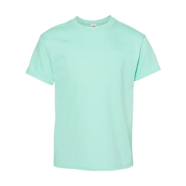 Youth short sleeve T-shirt made of 100% ComfortSoft® cotton with a... from ASI 84358 S&S Activewear