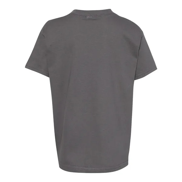 Youth short sleeve T-shirt made of 100% ComfortSoft® cotton with a... from ASI 84358 S&S Activewear