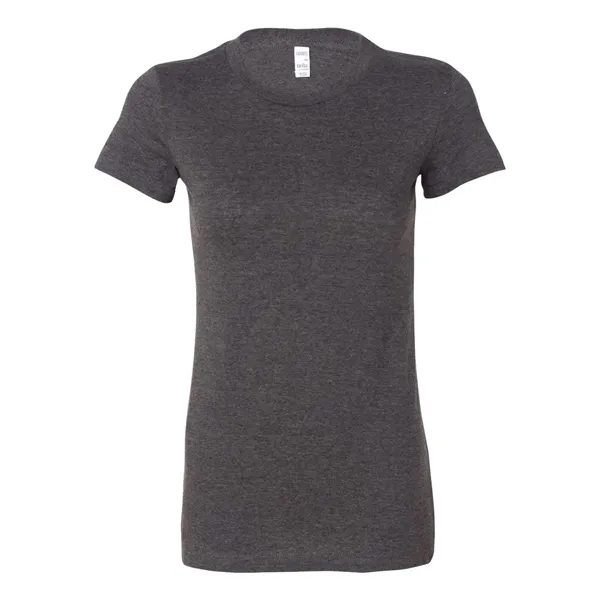 Women's cotton t-shirt with longer length body and shoulder taping. Blank... from ASI 84358 S&S Activewear