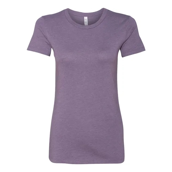 Women's cotton t-shirt with longer length body and shoulder taping. Blank... from ASI 84358 S&S Activewear