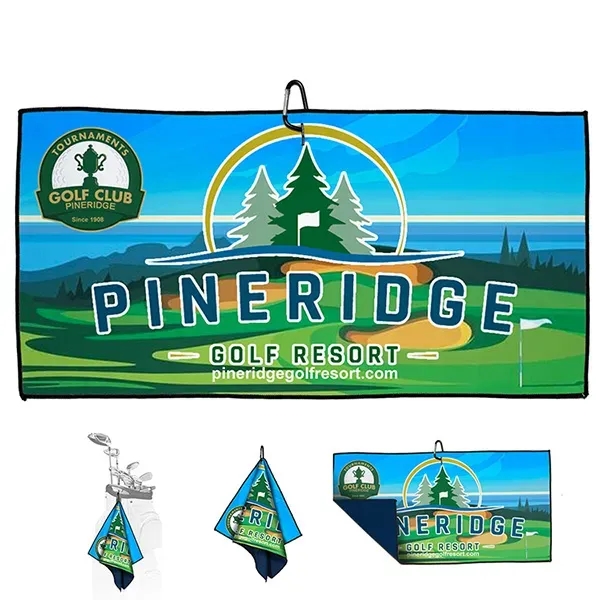 The Clip & Hang golf towel is perfect for golfers who... from ASI 62660 Innovation Line