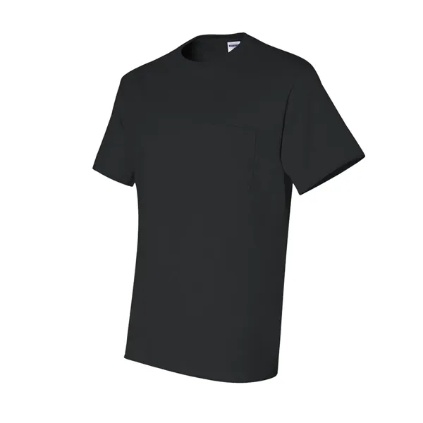 Adult heavyweight blend 5.6 oz., t-shirt with a left chest pocket.... from ASI 84358 S&S Activewear