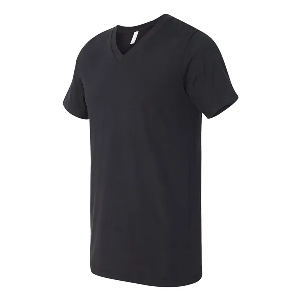 Adult short sleeve v-neck t-shirt with hemmed sleeves. Blank product.... from ASI 84358 S&S Activewear