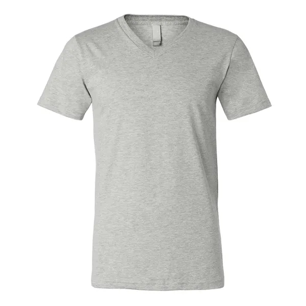 BELLA + CANVAS Unisex Heather CVC V-Neck Tee... from ASI 84358 S&S Activewear