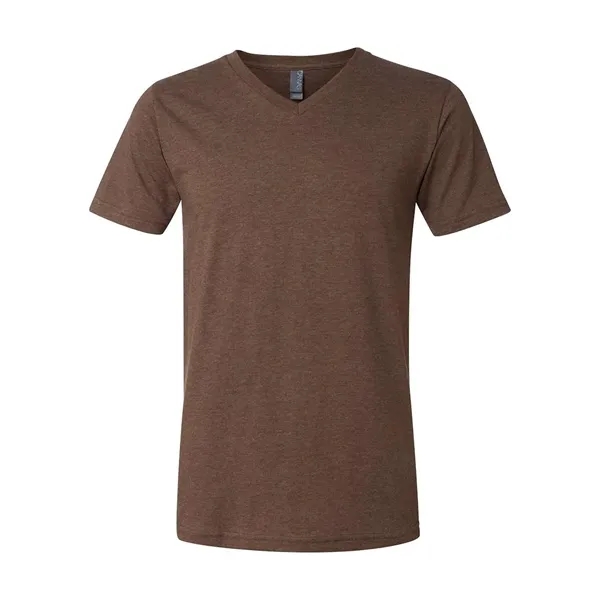 BELLA + CANVAS Unisex Heather CVC V-Neck Tee... from ASI 84358 S&S Activewear