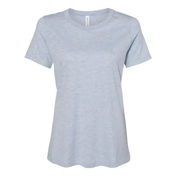 BELLA + CANVAS Women's Relaxed Fit Heather CVC Tee... from ASI 84358 S&S Activewear