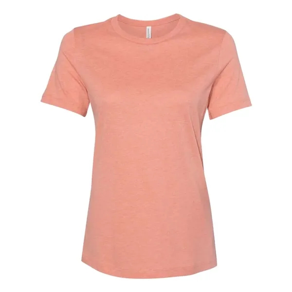 BELLA + CANVAS Women's Relaxed Fit Heather CVC Tee... from ASI 84358 S&S Activewear