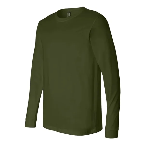 Adult long sleeve crewneck t-shirt with 2" rib cuffs. Blank product.... from ASI 84358 S&S Activewear