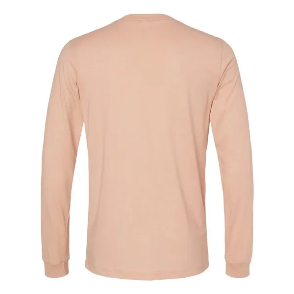 BELLA + CANVAS Unisex Heather CVC Long Sleeve Tee... from ASI 84358 S&S Activewear