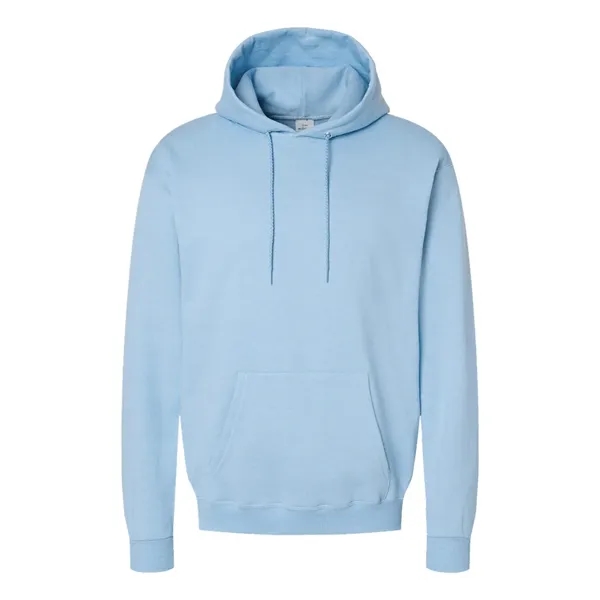 Cotton/polyester fleece pullover hoodie with an extra-large front pouch pocket and... from ASI 84358 S&S Activewear