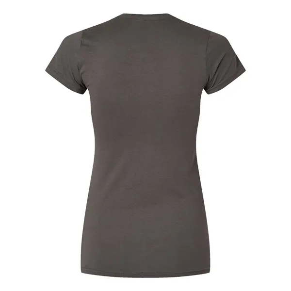 Juniors' fine jersey longer length T-shirt. 4.5 oz. Blank product.... from ASI 84358 S&S Activewear