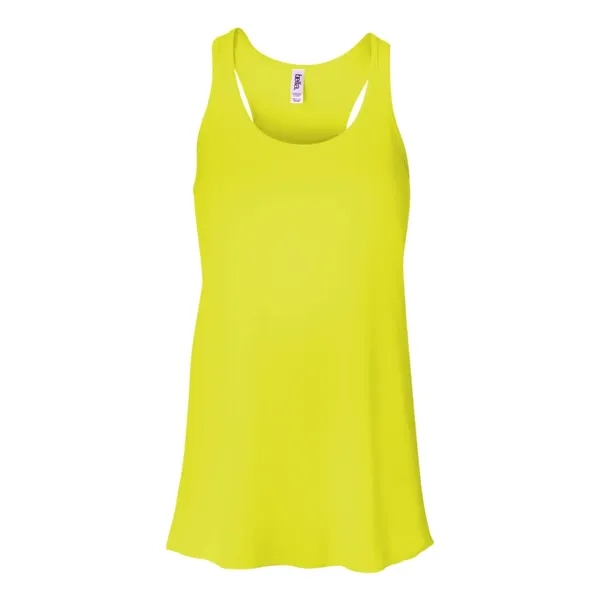 Women's flowy racerback tank top with several fabrications for different colors.... from ASI 84358 S&S Activewear