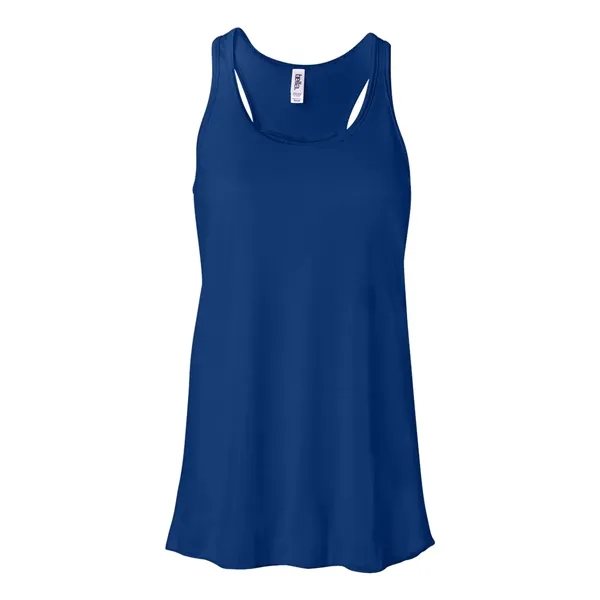 Women's flowy racerback tank top with several fabrications for different colors.... from ASI 84358 S&S Activewear