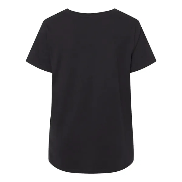 LAT Curvy Collection Women's Fine Jersey Tee... from ASI 84358 S&S Activewear