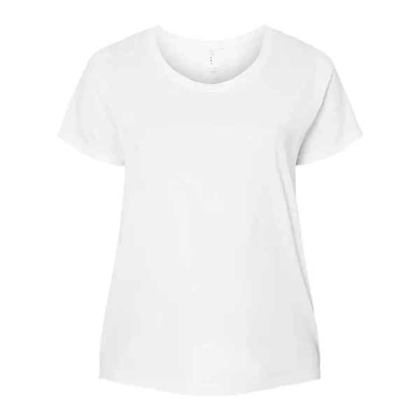 LAT Curvy Collection Women's Fine Jersey Tee... from ASI 84358 S&S Activewear
