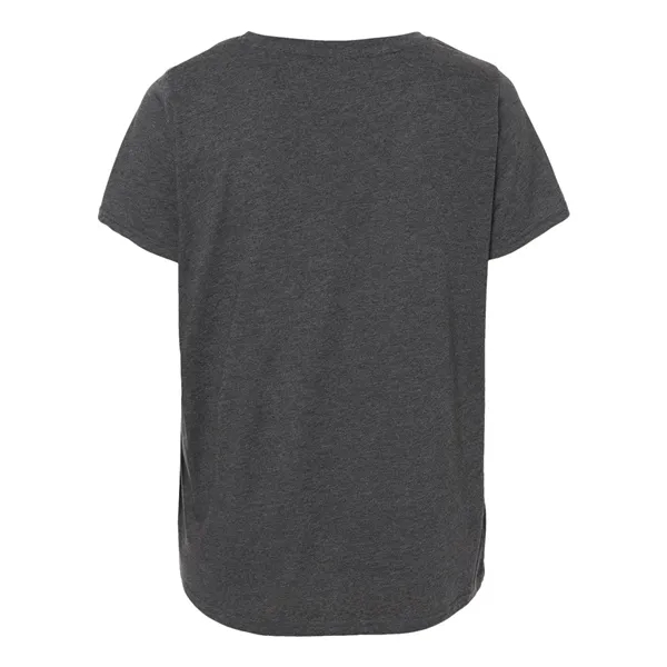 LAT Curvy Collection Women's Fine Jersey Tee... from ASI 84358 S&S Activewear