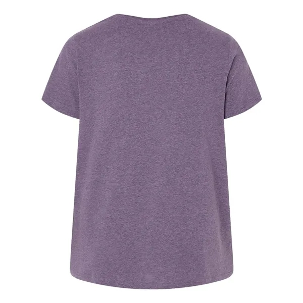 LAT Curvy Collection Women's Fine Jersey Tee... from ASI 84358 S&S Activewear