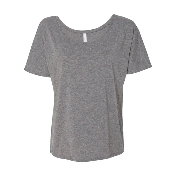 Women's flowy crewneck drop sleeve shirt. Blank product.... from ASI 84358 S&S Activewear
