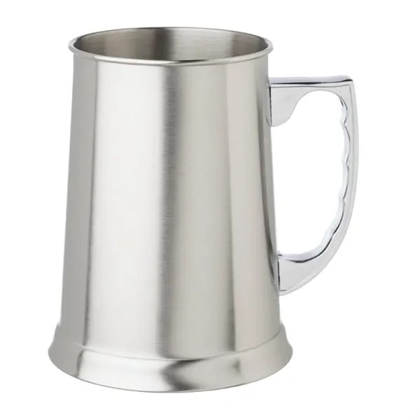 Stainless steel tavern beer mugs, 13.5 oz. capacity with 1 color... from ASI 37218 Athena Promo (tm)