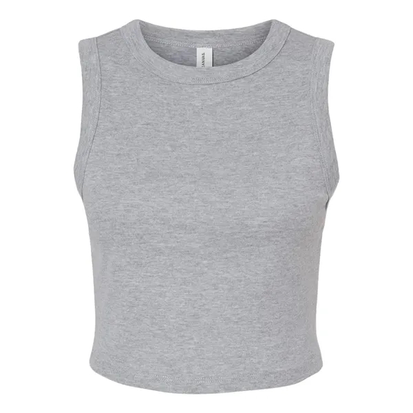 BELLA + CANVAS Women's Micro Rib Muscle Crop Tank... from ASI 84358 S&S Activewear