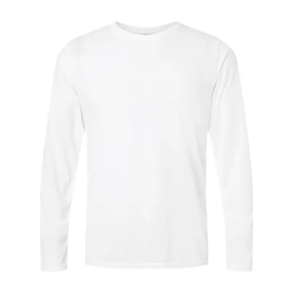 Performance long sleeve T-shirt with Aqua FX® wicking properties. Blank.... from ASI 84358 S&S Activewear