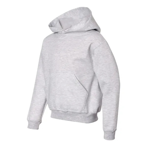 Youth 8.0 oz. 50% cotton/50% polyester hooded sweatshirt. Blank product.... from ASI 84358 S&S Activewear