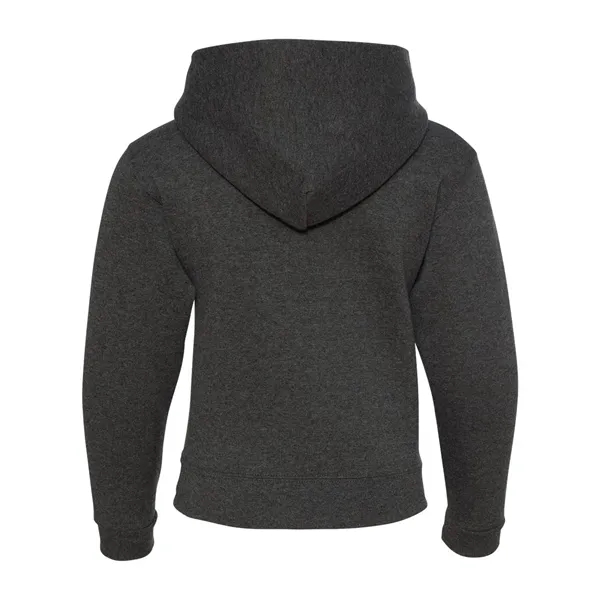 Youth 8.0 oz. 50% cotton/50% polyester hooded sweatshirt. Blank product.... from ASI 84358 S&S Activewear