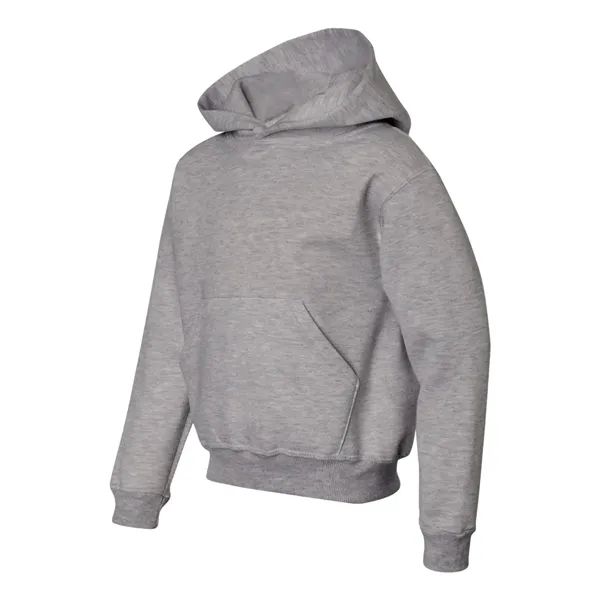 Youth 8.0 oz. 50% cotton/50% polyester hooded sweatshirt. Blank product.... from ASI 84358 S&S Activewear