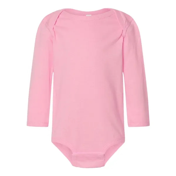 Rabbit Skins Infant Fine Jersey Long Sleeve Bodysuit... from ASI 84358 S&S Activewear