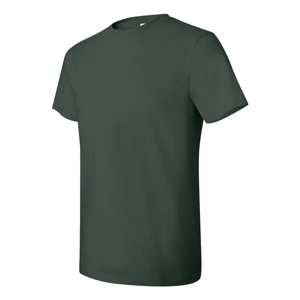 100% ring-spun cotton T-shirt with narrow ribbed collar without cover-seaming for... from ASI 84358 S&S Activewear
