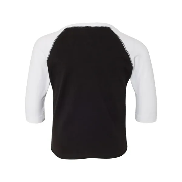 Rabbit Skins Fine Jersey Toddler 3/4 Sleeve Baseball T-Shirt, blank.... from ASI 84358 S&S Activewear