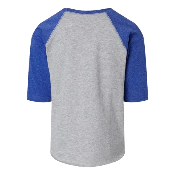 Rabbit Skins Fine Jersey Toddler 3/4 Sleeve Baseball T-Shirt, blank.... from ASI 84358 S&S Activewear