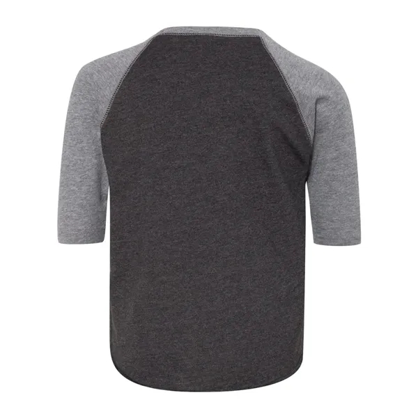 Rabbit Skins Fine Jersey Toddler 3/4 Sleeve Baseball T-Shirt, blank.... from ASI 84358 S&S Activewear