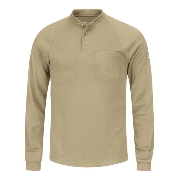 Bulwark Long Sleeve Henley Shirt- CoolTouch®2... from ASI 84358 S&S Activewear