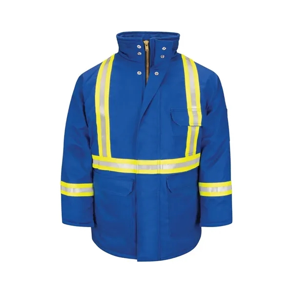 Bulwark Deluxe Parka With Reflective Trim - EXCEL FR® Com...... from ASI 84358 S&S Activewear