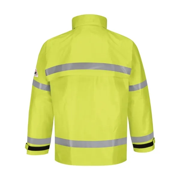 Bulwark Hi-Visibility Flame-Resistant Rain Jacket... from ASI 84358 S&S Activewear