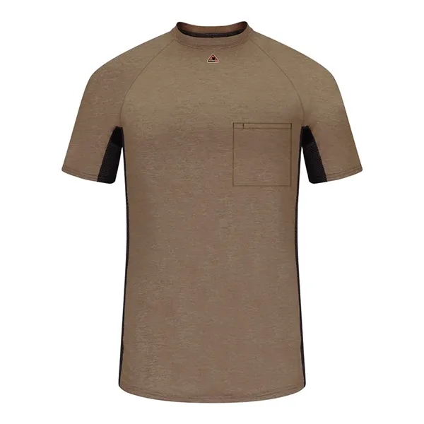 Short Sleeve FR Two-Tone Base Layer with Concealed Chest ...... from ASI 84358 S&S Activewear