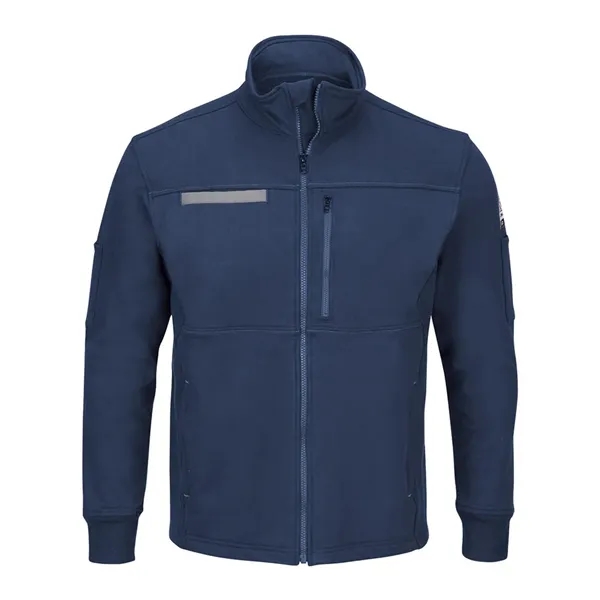 Zip Front Fleece Jacket-Cotton /Spandex Blend... from ASI 84358 S&S Activewear