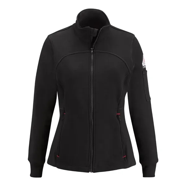 Women's Zip Front Fleece Jacket-Cotton/Spandex Blend... from ASI 84358 S&S Activewear